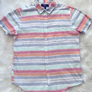 Multi colored stripe shirt